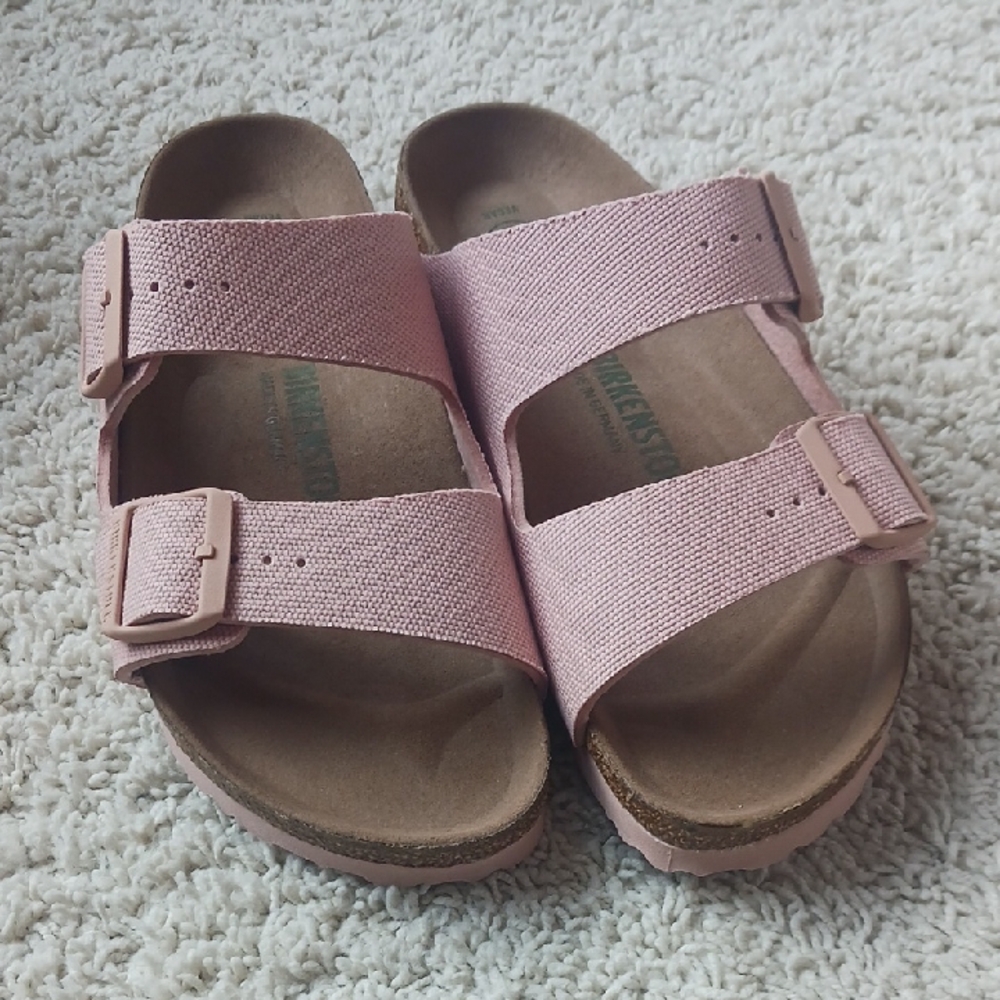 Birkenstock Arizona Rivet Logo Sandal, Size 39, NIB